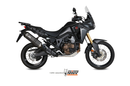 Mivv Tłumik końcowy SPEED EDGE BLACK STAINLESS STEEL HONDA CRF 1000 L AFRICA TWIN 2016-2019