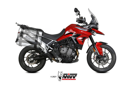 Mivv Tłumik końcowy SPEED EDGE BLACK stal nierdzewna TRIUMPH TIGER 900 / GT / PRO / RALLY 2021-2023