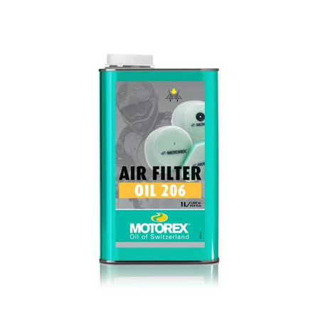 MOTOREX AIR FILTER OIL 206 1L - OLEJ DO NASĄCZANIA FILTRÓW POWIETRZA