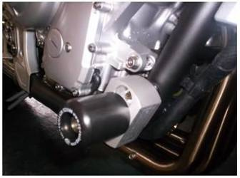 CRASHPADY CLASSIC RG RACING YAMAHA FAZER 1000 UP TO 05 BLACK