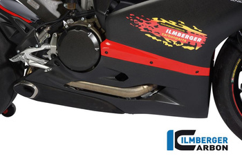 Osłona boczna dolna prawa karbonowa - Ducati Panigale 1199 (12-14) ILMBERGER VUR.004.D1199.K