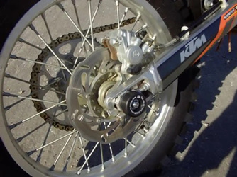 SLIDERY WAHACZA RG RACING KTM 660 SMC/EXC/SMR/LC4 RANGE ORANGE