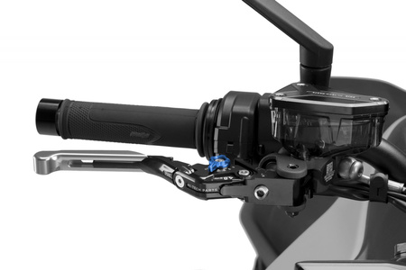 Regulowana dźwignia hamulca PUIG 4.0 EVO (przedłużana, wymaga adaptera) Srebrny (P) 414PNP