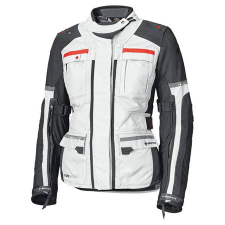 Motocyklowa Kurtka Tekstylna Held Lady Carese Evo Gore-Tex Grey/Red