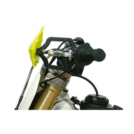 ZETA Handbary IMPACT X2 szalki/listki osłony dłoni czarne komplet MX ENDURO