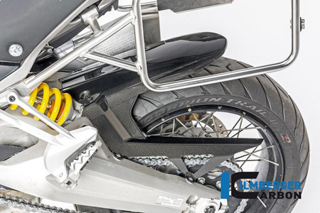 Osłona tylnego koła z górną osłoną łańcucha - połysk do Ducati Multistrada Enduro od 2016 ILMBERGER KHO.004.ME16G.K