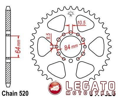 ZĘBATKA NAPĘDOWA JT TYŁ