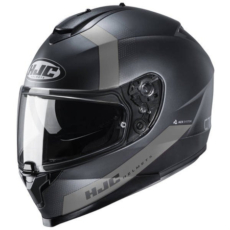 Kask Motocyklowy HJC C70 Eura Black/Grey