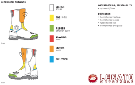 REV'IT! Buty Compass H2O kolor Czarny