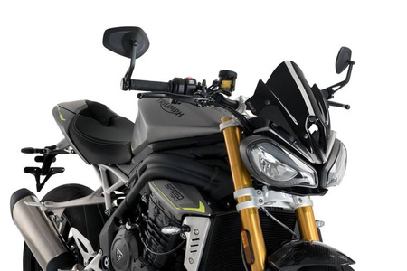 Owiewka PUIG do Triumph Speed Triple 1200 RS 2021-2025 Czarny (N) 20795N