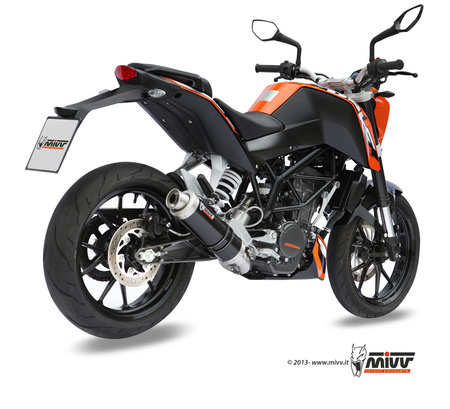 Mivv Układ wydechowy GP BLACK stal nierdzewna KTM 125 DUKE 2011-2016
