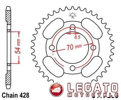 ZĘBATKA NAPĘDOWA JT TYŁ