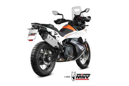 Mivv Tłumik końcowy SPEED EDGE stal nierdzewna KTM 790 ADVENTURE / R 2021-2024