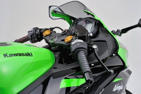 Pokrywa zbiorniczka płynu hamulcowego FRONT KAWASAKI CNC czarny  Z650 Z900 