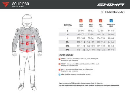 KURTKA MOTOCYKLOWA SOLID PRO SHIMA