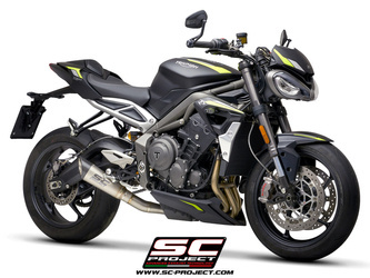 SC-Project tłumik końcowy S1 tytan Triumph STREET TRIPLE 765 (2017 - 2019) - S - R – RS