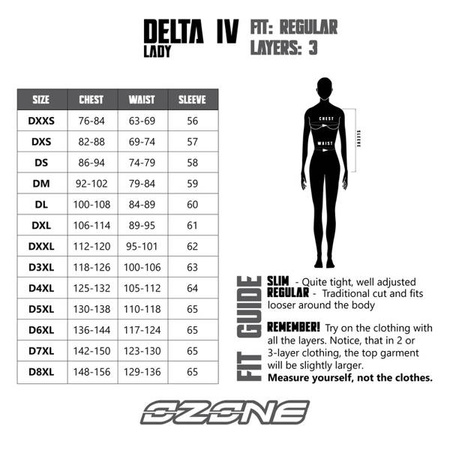 Motocyklowa Kurtka Tekstylna Ozone Delta IV Lady 