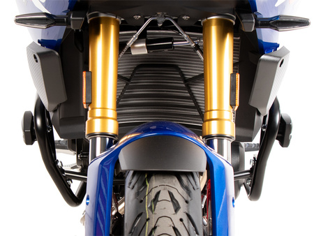 Engine protection bar black incl. protection pads for BMW F 900 XR (2025-)