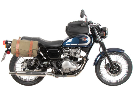 C-Bow sidecarrier chrome for Kawasaki W230 / Meguro S1 (2025-)