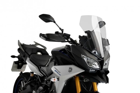 Elektryczny wspornik szyby PUIG E.R.S do Yamaha Tracer 900 18-20 Czarny (N) 3622N