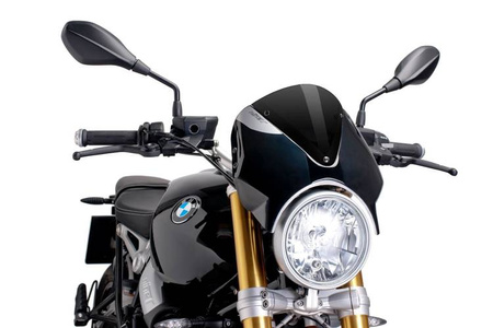 Owiewka PUIG Retrovision do BMW R Nine T 14-22 Czarny (N) 7012N
