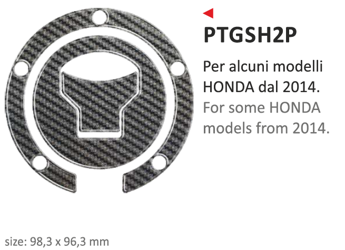 ONEDESIGN naklejka na wlew paliwa Honda 2014 (some models)