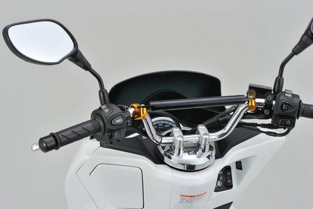 Wspornik kierownicy ze stopu aluminium 250mm  czarny