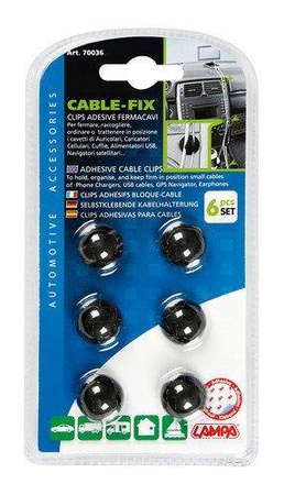 70036 przyklejany uchwyt na przewody 