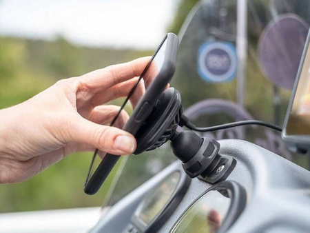 Średnie ramię 75mm z dwoma przegubami Quad Lock® 360