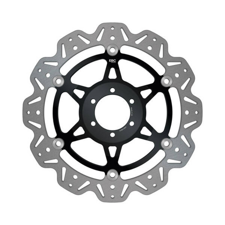 EBC Tarcza hamulcowa motocyklowa VR614BLK VEE, czarna