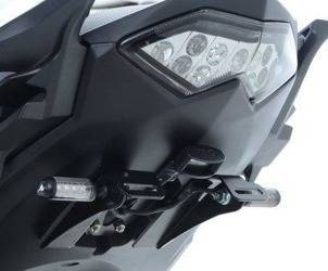 MOCOWANIE TABLICY REJESTRACYJNEJ KAWASAKI 650 VERSYS 15- BLACK