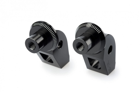 Mocowanie sportowych podnóżków PUIG 8796 (przód) Czarny (N) 8796N