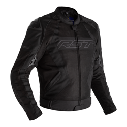Motocyklowa Kurtka Tekstylna RST Tractech Evo 4 Mesh Lightweight CE Black/Black/Black (2585)