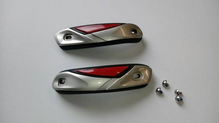 SLIDERY DO BUTÓW OZONE/REBELHORN FUEL II CE/PISTON II/URBAN II CE SILVER/RED