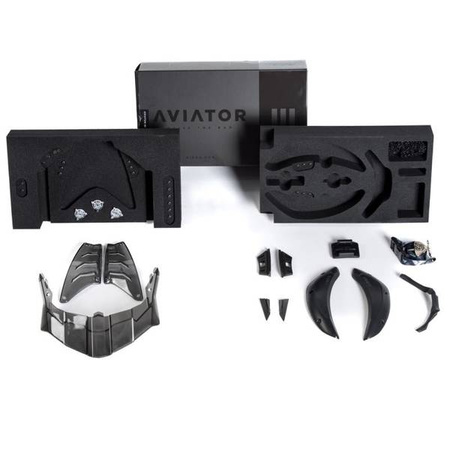 KASK AIROH AVIATOR 3 WAVE YELLOW MATT