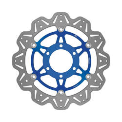 EBC Tarcza hamulcowa motocyklowa VR647BLU VEE, niebieska