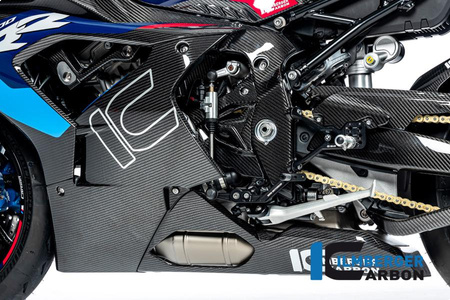 Osłona dolna typu bellypan do motocykla BMW M 1000 RR Strasse (2023-2024) - czarna ILMBERGER CG.VEU.003.M123S