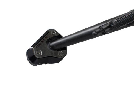 NAKŁADKA NÓŻKI BOCZNEJ SW-MOTECH KAWASAKI VERSYS-X300 ABS (16-) BLACK/SILVER