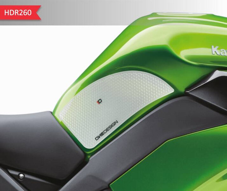 ONEDESIGN tank grip HDR Kawasaki Z1000SX 2011 – 2019 przezroczysty