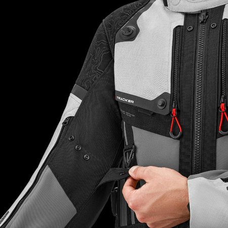 TRACKER MEN JKT LIGHT GREY Shima