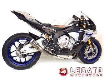 Tłumik końcowy + decat Austin Racing YAMAHA R1 2015-2017 GP1R