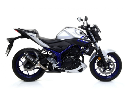 Tłumik końcowy Arrow Thunder Aluminium Black Yamaha YZF-R3 2015-2017, MT-03 2016-2017
