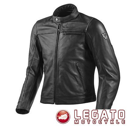 REV'IT! Kurtka skórzana Roamer kolor Czarny