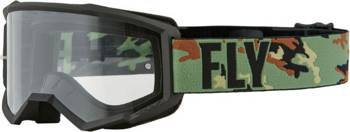 Gogle motocyklowe FLY RACING FOCUS kolor camo/czarny/zielony