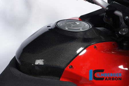 Panel centralny zbiornika - carbon DUCATI Multistrada 1200 (2010-2012) ILMBERGER TAO.013.MTS12.K