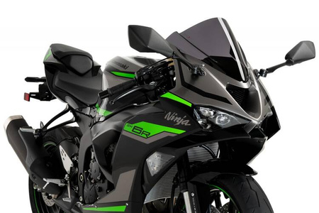 Szyba sportowa PUIG do Kawasaki ZX-6R Ninja 2024-2025 Mocno przyciemniany (F) 21831F