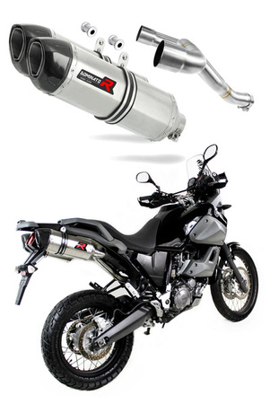Dominator tłumik HP1 + dB killer Yamaha XT 660 Z TENERE 2008 - 2016
