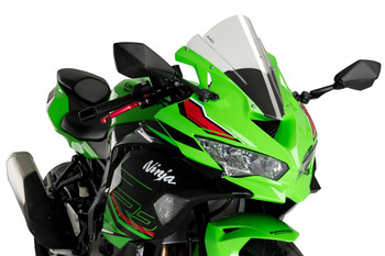 Szyba sportowa PUIG do Kawasaki ZX-4R  ZX-4RR Ninja 2024-2025 Przezroczysta
