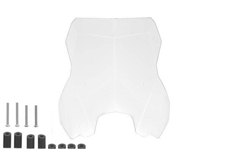 Windscreen, L, transparent, for KTM 1050 Adventure/ 1090 Adventure/ 1190 Adventure