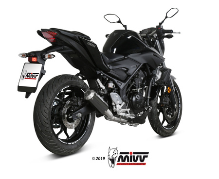 Mivv Układ wydechowy Full System stal nierdzewna YAMAHA MT-03 2016-2024